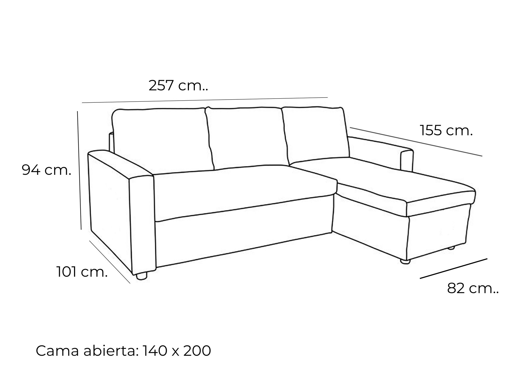 chaiselongue cama italiano rebajas